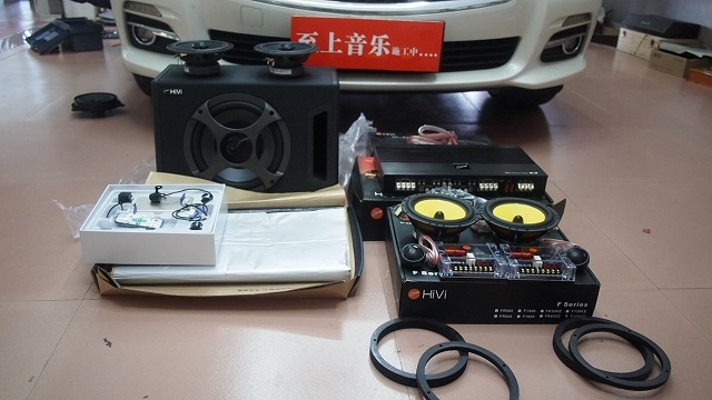 英菲尼迪Q5L惠威音響改裝+裝360全景