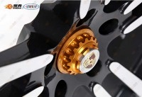 保時捷彩標(biāo)3D立體鋁合金輪轂蓋