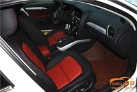 奧迪全新A4L汽車(chē)門(mén)板座椅內(nèi)飾改裝