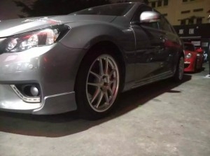 鍛造 WORK 裝車完畢！