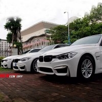 寶馬3系 改裝M4大包圍前杠 F30F35改裝M3套件前杠后杠