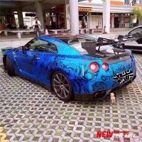 日產(chǎn)GTR改裝LB碳纖維尾翼 GTR改裝尾翼套件