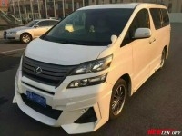 豐田埃爾法改裝雙城大燈寬體套件 WALD包圍前杠中網(wǎng)套件