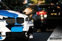 中國哈曼代理E71 HAMANN X6 像素迷彩涂裝