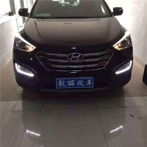 濰坊新勝達(dá)改雙光透鏡，移植高配眉燈