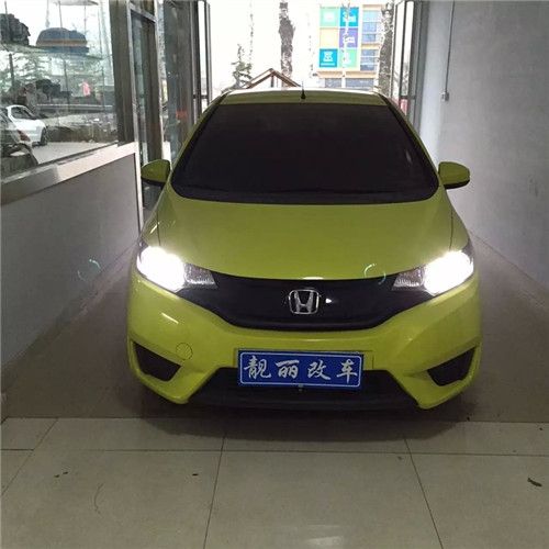 濰坊飛度改雙光透鏡，天使眼