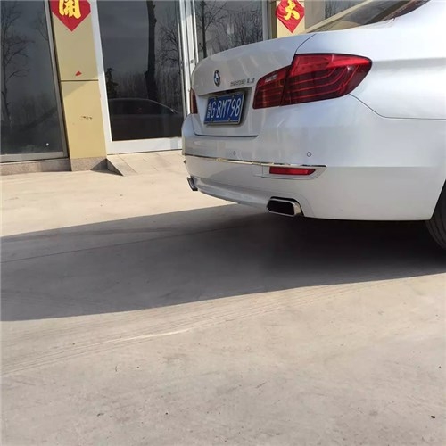 濰坊寶馬528改535雙排氣