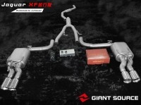 捷豹XF旅行版改装香港giantsource巨源遥控阀门排气
