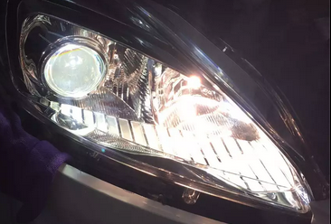 標致508車燈升級q5透鏡