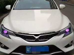 銳志12款改14款大燈+惡魔眼+亮淚眼+氙氣燈  深圳光速車改燈