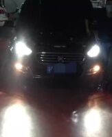 菲亞特?zé)艄馍?jí)德國(guó)海拉5透鏡  深圳光速車(chē)改改燈