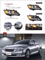 12-14凱美瑞V2大燈總成
