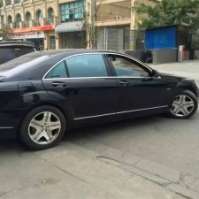 奔馳S600L換款18前后配亮面輪轂