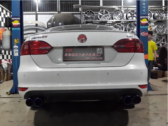 成都大眾速騰GLI 2.0T改裝四出RES可變閥門排氣