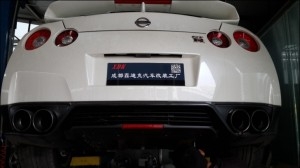 成都GTR改裝炸街神器meisterchaft冠軍排氣