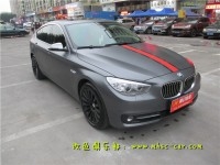 寶馬5系GT全車貼膜改顏色 車漆改顏色 車身貼膜改色