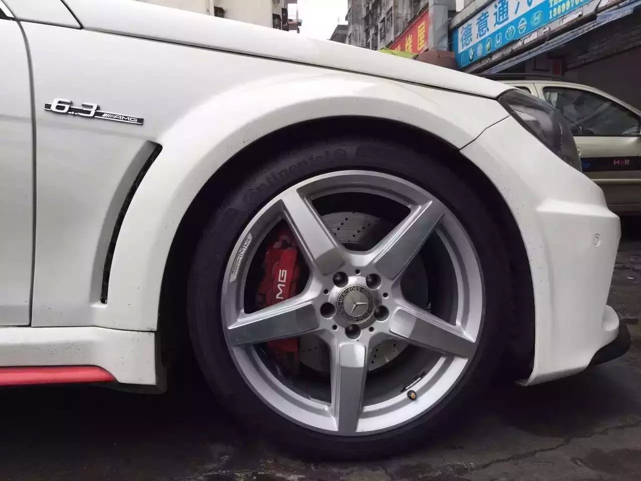 奔馳 C63 裝 19寸 原裝 AMG