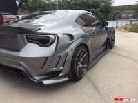 豐田GT86改裝VARIS寬體套件 86改裝前杠后包圍