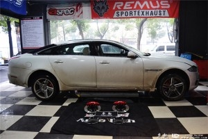 捷豹XJL改裝AP 9040剎車--湖南專業(yè)路虎捷豹改裝-長(zhǎng)沙零動(dòng)