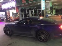 野馬升級原裝19寸輪轂可調(diào)排氣杭州汽車改裝店