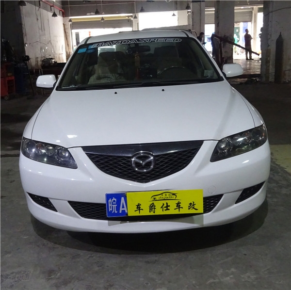 馬自達(dá)6昂克賽拉汽車燈光改裝奧迪Q5雙光透鏡_深圳汽車大燈改裝