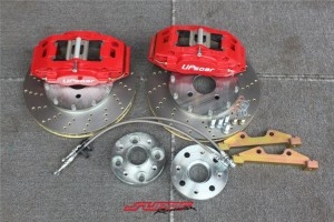 標(biāo)志408升級(jí)換裝UPSOAR大四剎車套裝