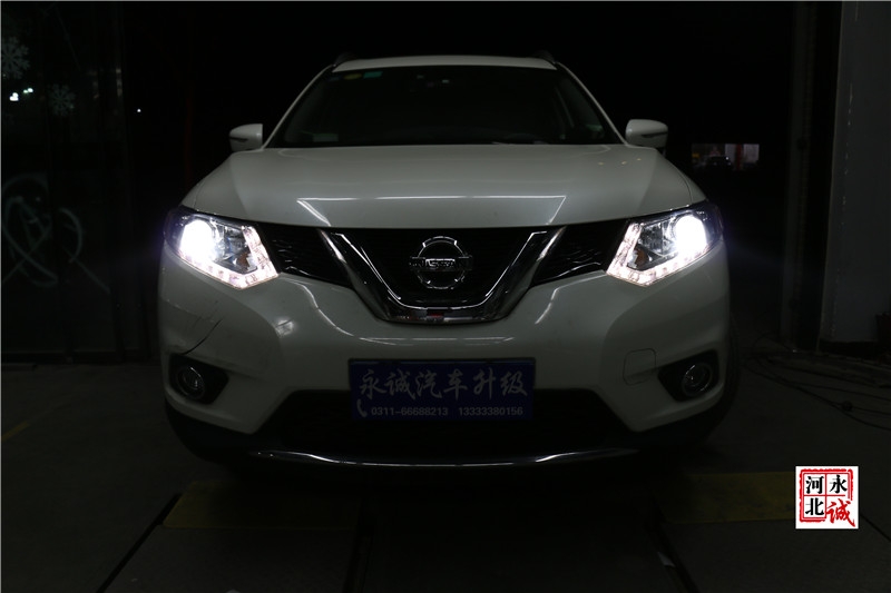 【永誠汽車】邢臺改燈，新奇駿升級貝雷帽透鏡+巖崎D3S LBS 5500K氙氣燈