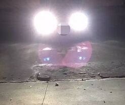 奔騰b50燈光升級(jí)q5透鏡