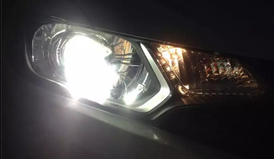 飛度燈光升級(jí)q5透鏡