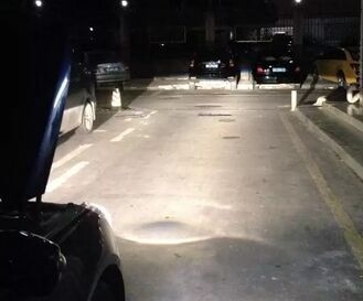 銳志、索8車燈同步改裝q5透鏡     深圳光速車改改燈