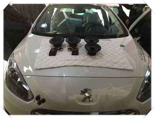 標(biāo)志308 音響改裝 小升級大提升——常州至上音樂專業(yè)汽車音響隔音改裝