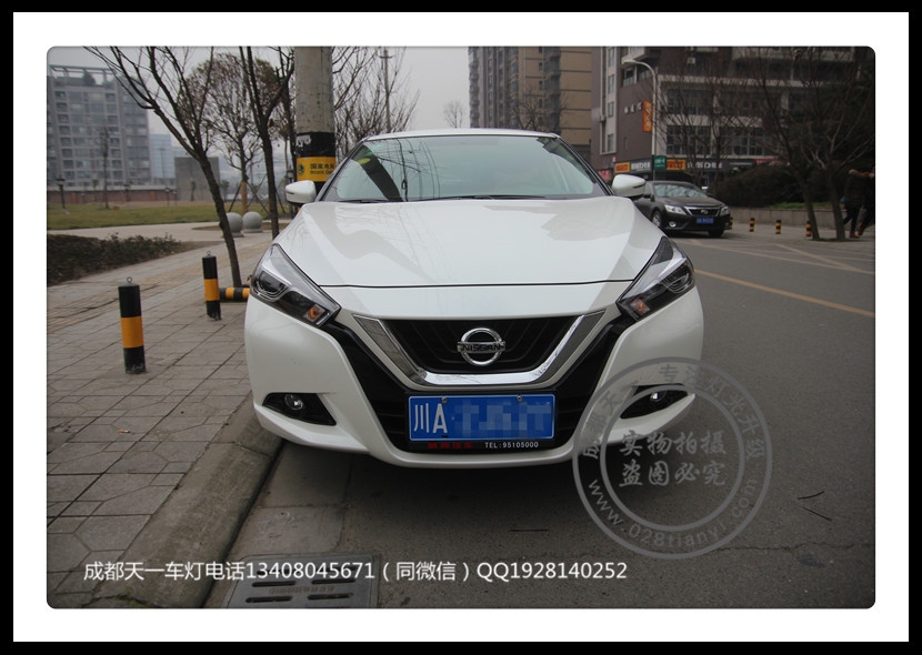 成都藍鳥改裝車燈升級雙光透鏡氙氣燈