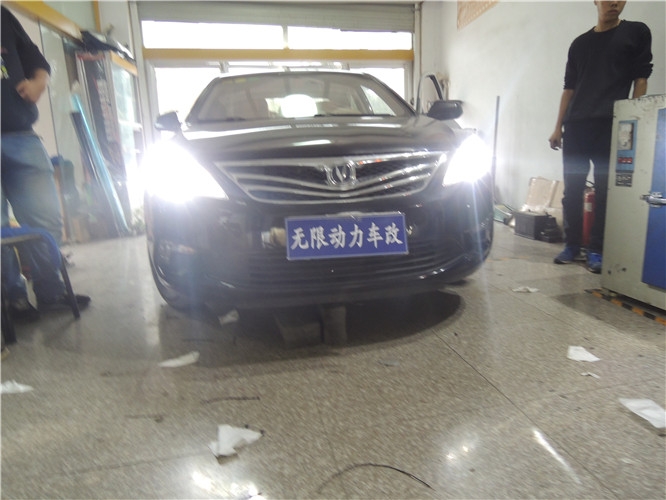 濰坊長安逸動改燈，升級雙光透鏡，天使眼