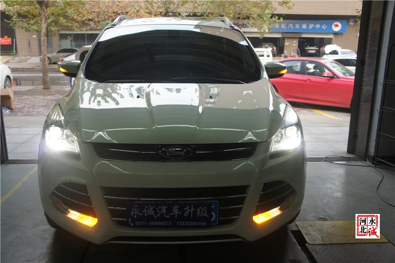 【永誠汽車】石家莊改燈店，翼虎改裝小糸透鏡+飛利浦4200K氙氣燈