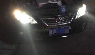 新銳志大燈改裝q5雙光透鏡     深圳光速車改改燈