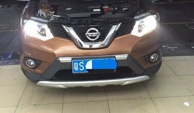新奇駿燈光升級(jí)q5雙光透鏡    深圳光速車改改燈