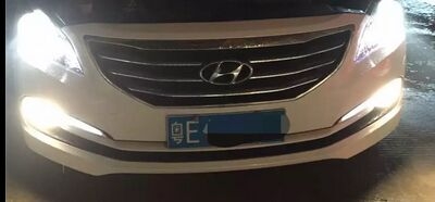 名圖車燈升級(jí)海拉3雙光透鏡     深圳光速車改改燈