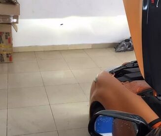 馬6燈光升級(jí)Q5雙光透鏡    深圳光速車改改燈