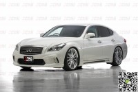 英菲尼迪Q70 Q70L M25 改裝WALD包圍套件碳纖 前杠后杠 側(cè)裙