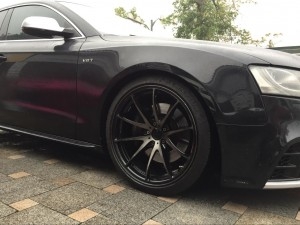 奧迪S5升級 RAYS G25 KK 絕版色