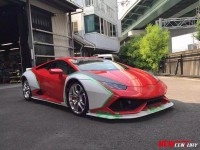 蘭博基尼LP610-4改裝LB PERFORMANCE寬體大包圍 Huracan前唇尾翼