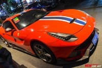 法拉利 F12berlinetta改裝DMC碳纖維前唇  包圍材質(zhì)做工：碳纖維/carbon fibre  改裝套件前唇 一件 另有DMC后唇 側(cè)裙 尾翼選購(gòu)