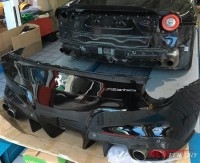 Ferrari 法拉利F12改裝DMC碳纖維后唇 F12berlinetta后杠擾流風(fēng)刀