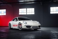 保時捷911改裝Vorstiner碳纖維小包圍 新款Porsche 991前后唇尾翼