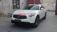 英菲尼迪QX70改装维特尔包围 QX70 FX35改装碳纤维尾翼前后唇