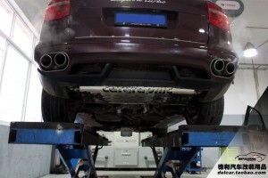 保時(shí)捷955 卡宴S cargraphic 排氣