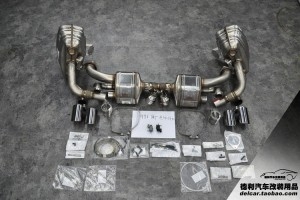 保時(shí)捷911（991）原廠運(yùn)動(dòng)排氣上身