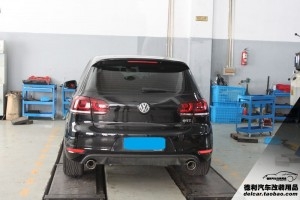 大眾GTI 改裝 akr排氣天蝎