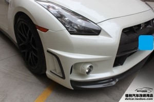 日產(chǎn)尼桑GTR35 改裝 WALD前保