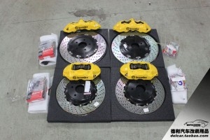 英菲尼迪FX35 改裝 BREMBO GT 前6后4 剎車套裝